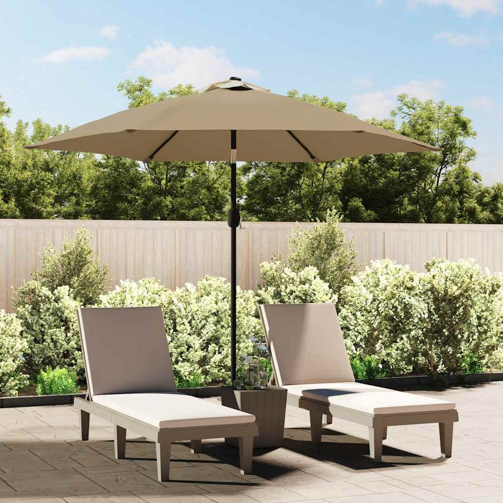 vidaXL Replacement Parasol Cover Taupe 300 cm