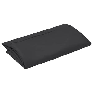 vidaXL Parasol Replacement Canopy Black 300 cm
