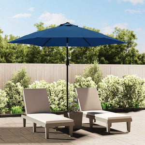 vidaXL Replacement Umbrella Canopy Azure Blue 300 cm