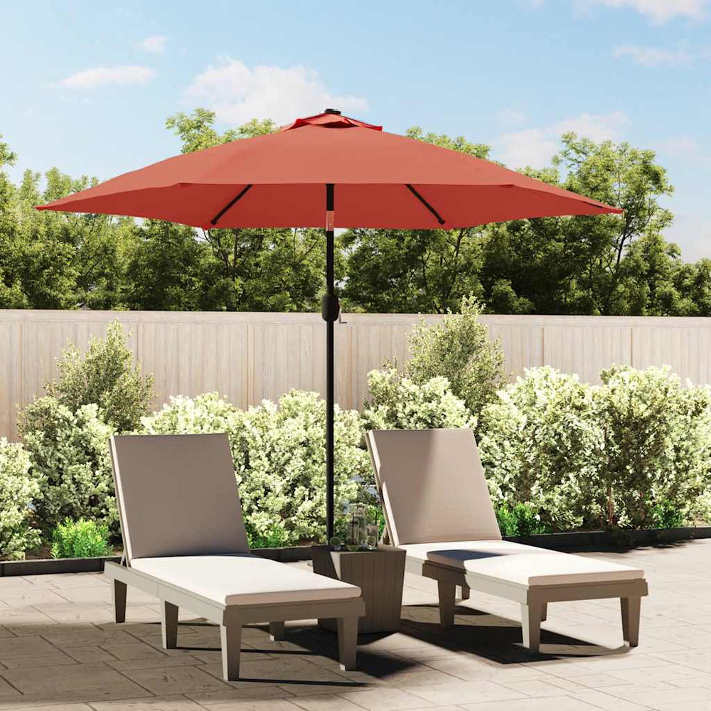 vidaXL Replacement Cover for Parasol Terracotta Red 300 cm
