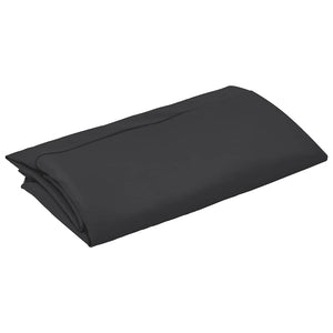 vidaXL Cantilever Parasol Replacement Cover Black 300 cm