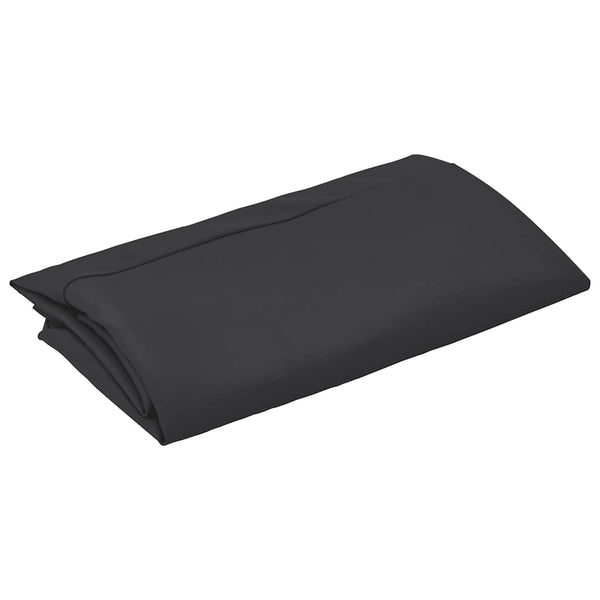 vidaXL Cantilever Parasol Replacement Cover Black 300 cm