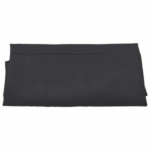 vidaXL Cantilever Parasol Replacement Cover Black 300 cm