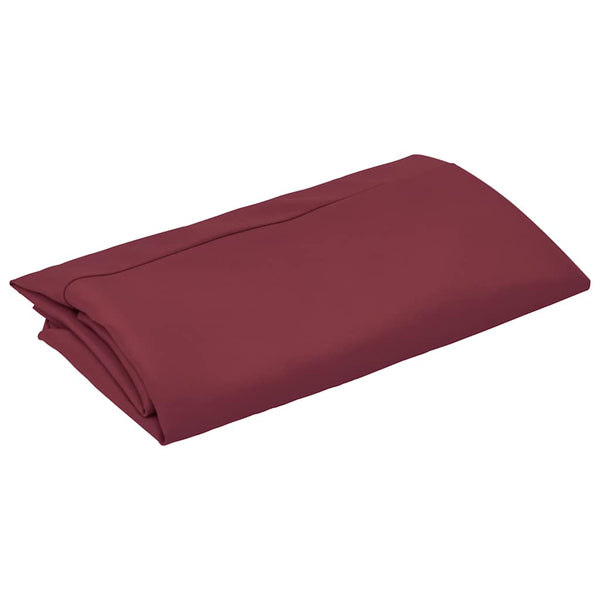 vidaXL Replacement Canopy for Cantilever Parasol Bordeaux Red 300 cm