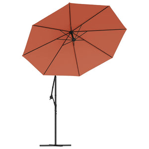vidaXL Replacement Cover for Cantilever Parasol Terracotta 300 cm