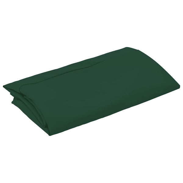 vidaXL Replacement Cover for Cantilever Parasol Green 350 cm