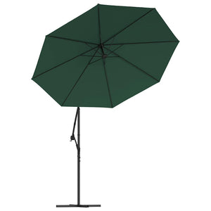 vidaXL Replacement Cover for Cantilever Parasol Green 350 cm