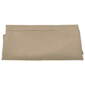 vidaXL Replacement Fabric for Cantilever Parasol Taupe 350 cm