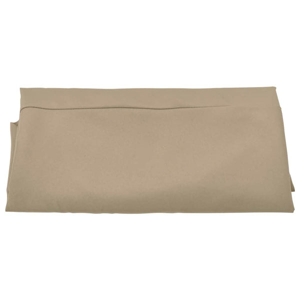vidaXL Replacement Fabric for Cantilever Parasol Taupe 350 cm