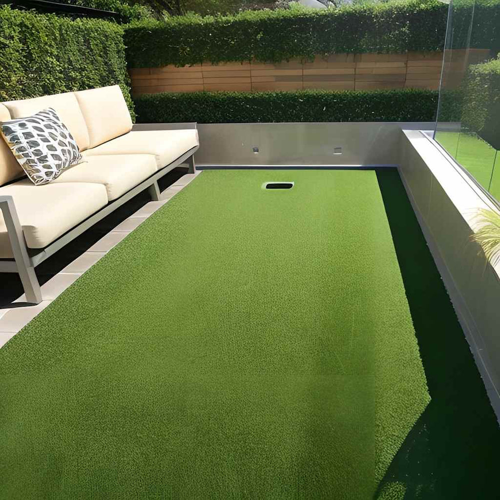 vidaXL Artificial Grass 7/9 mm 0.5x5 m Green