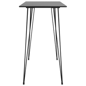 vidaXL 5-piece Bar Set Black