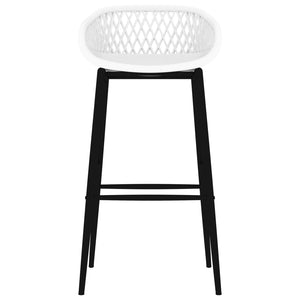 vidaXL 5-piece Bar Set Black and White