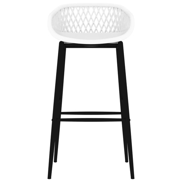 vidaXL 5-piece Bar Set Black and White