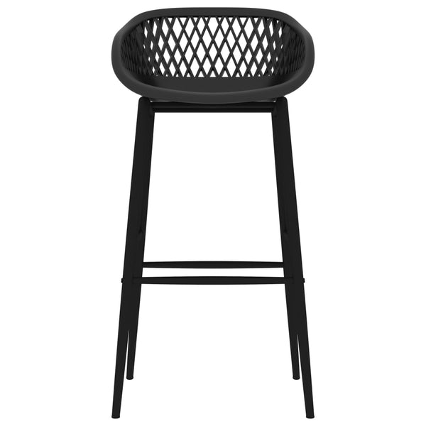 vidaXL 5-piece Bar Set White and Black