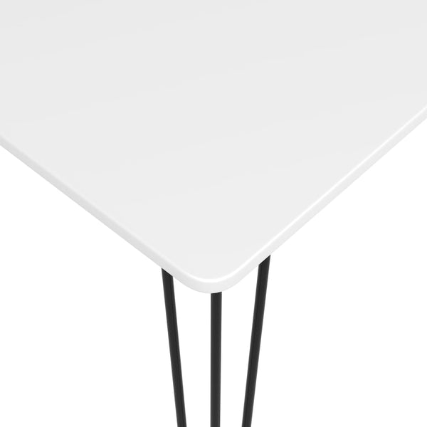 vidaXL 5-Piece Bar Set White and Grey