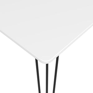 vidaXL 5-piece Bar Set White and Black