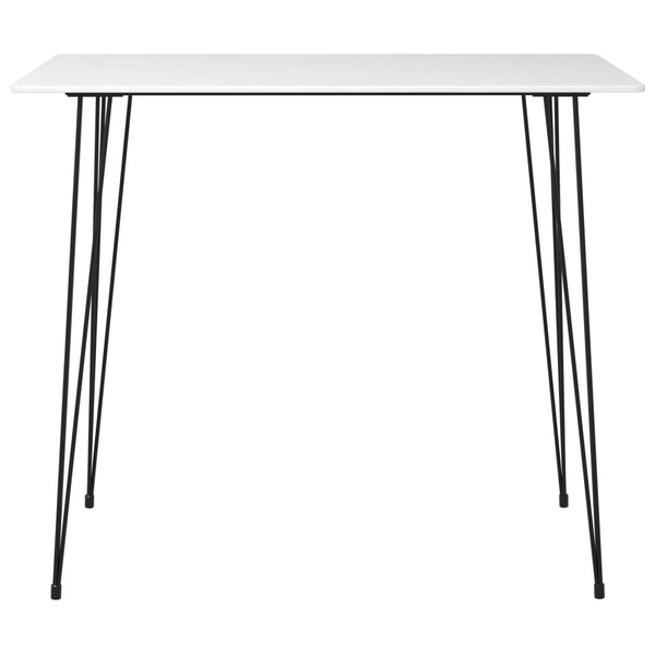 vidaXL 5-Piece Bar Set White