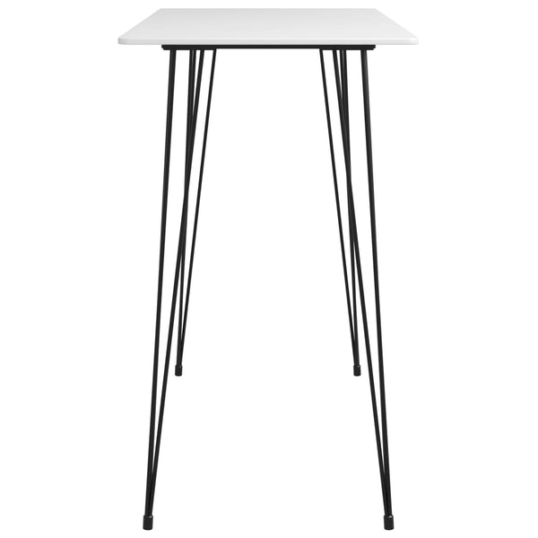 vidaXL 5-Piece Bar Set White