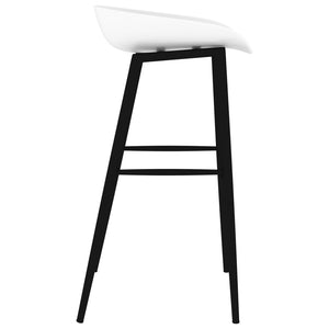 vidaXL 5-Piece Bar Set White
