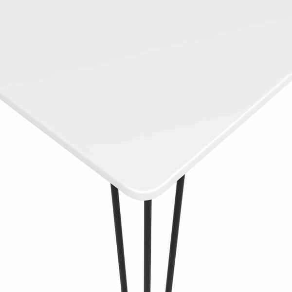 vidaXL 7-Piece Bar Set White and Black