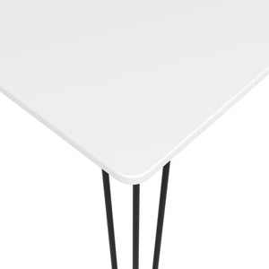 vidaXL 7-Piece Bar Set White and Grey