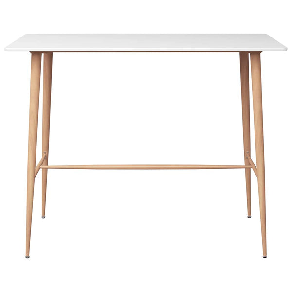 vidaXL 5-Piece Bar Set White