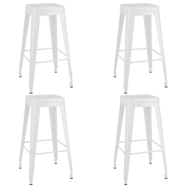 vidaXL 5-Piece Bar Set White