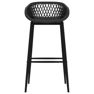 vidaXL 5-piece Bar Set White and Black