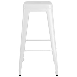 vidaXL 7-Piece Bar Set White