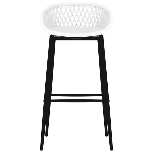 vidaXL 7-Piece Bar Set White