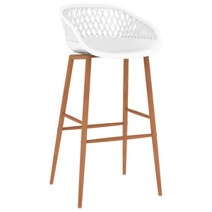 vidaXL 7-Piece Bar Set White