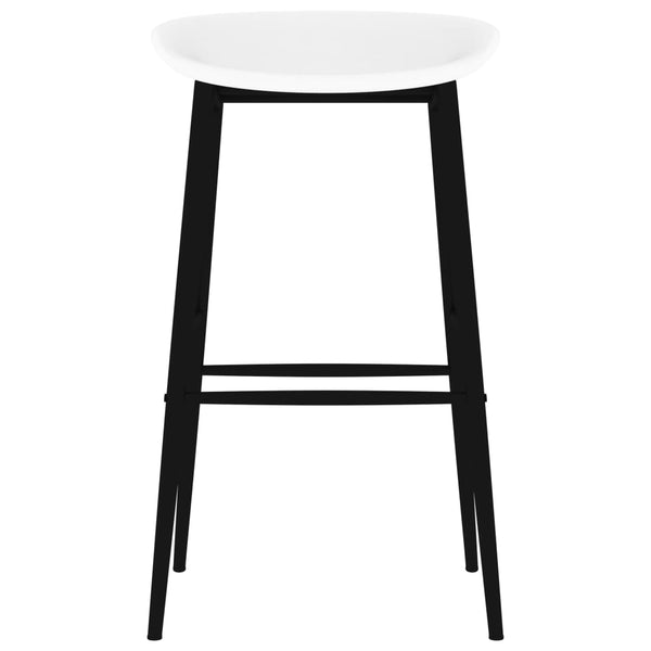vidaXL 7-Piece Bar Set White