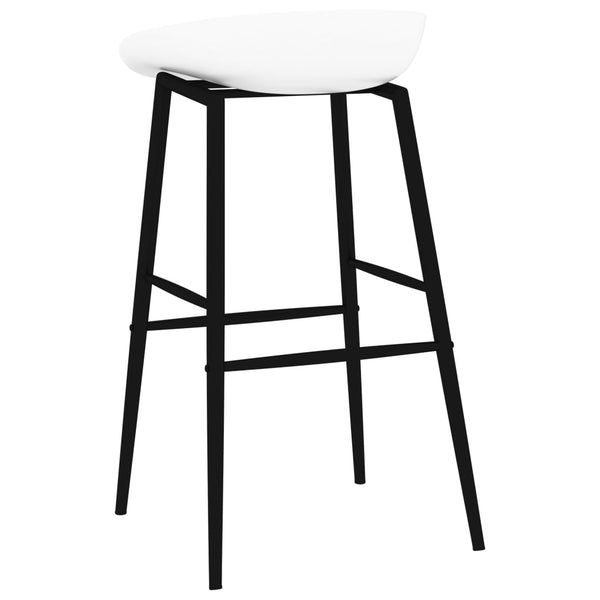 vidaXL 7-Piece Bar Set White