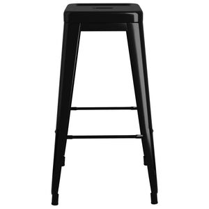 vidaXL 5-piece Bar Set Black