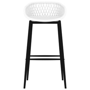 vidaXL 5-piece Bar Set Black and White