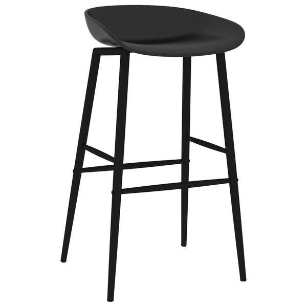 vidaXL 5-piece Bar Set Black