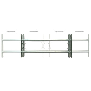 vidaXL Adjustable Window Security Bar Set for Windows 2 pcs. 700-1050 mm