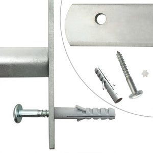 vidaXL Adjustable Window Security Bar Set for Windows 2 pcs. 700-1050 mm