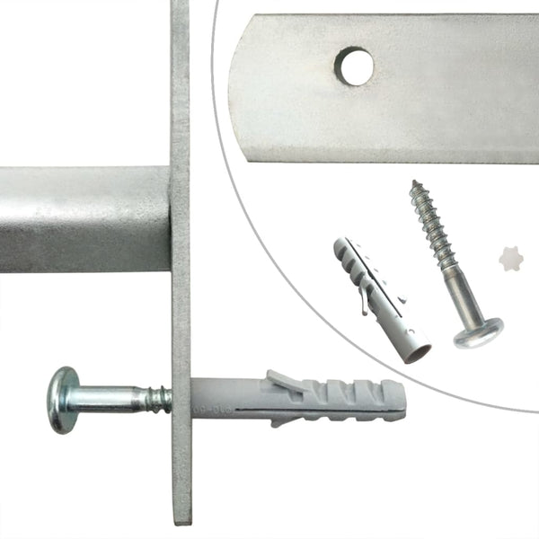 vidaXL Adjustable Window Security Bar Set for Windows 2 pcs. 700-1050 mm