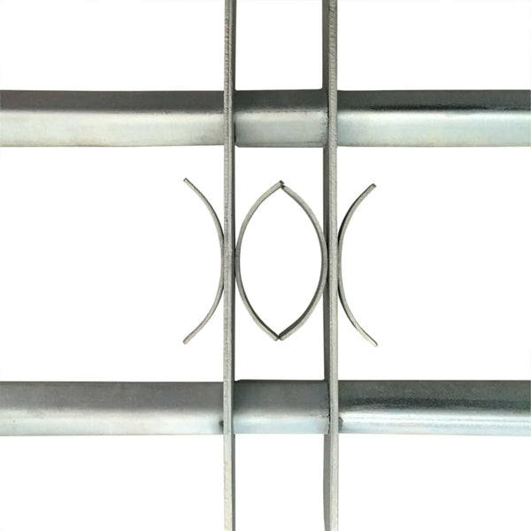 vidaXL Window Grilles Adjustable for Windows 2 pcs. 1000-1500 mm