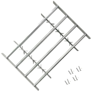 vidaXL Adjustable Window Grilles for Windows 2 pcs 1000-1500 mm