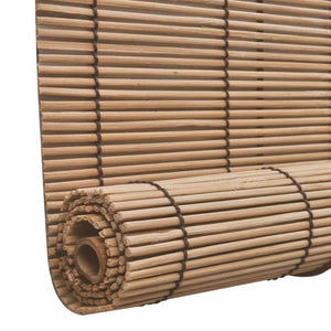 vidaXL Bamboo Roll-up Blinds 2 pcs. 120x220 cm Brown