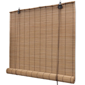 vidaXL Bamboo Blinds 2 pcs. 150x220 cm Brown