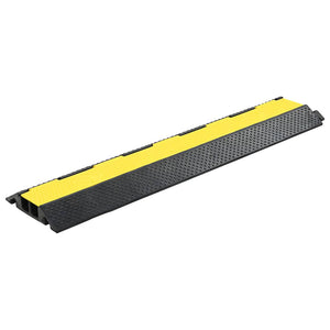 vidaXL Cable Protectors 2 pcs. 2 Channels Rubber 101.5 cm