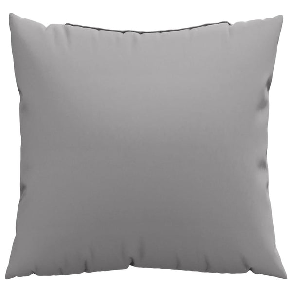 Zierkissen 4 Stk. Grau 50x50 cm Stoff