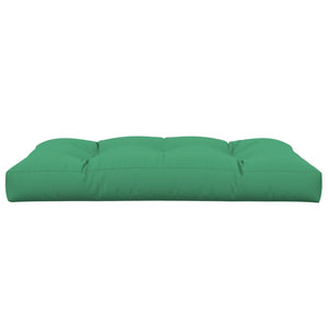 vidaXL Pallet Cushion Green 120x80x12 cm Fabric