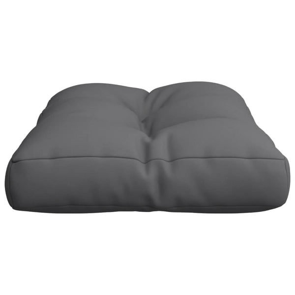 vidaXL Pallet Cushion Anthracite 50x40x12 cm Fabric