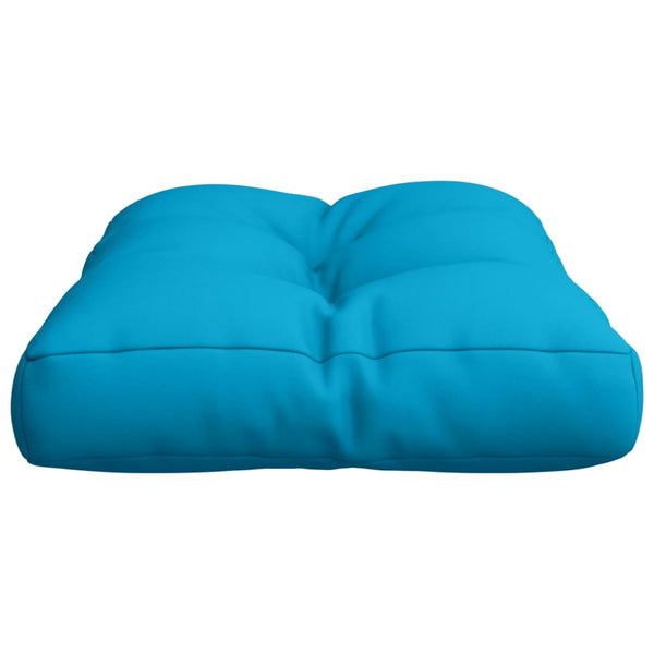 vidaXL Pallet Cushion Blue 60x40x12 cm Fabric