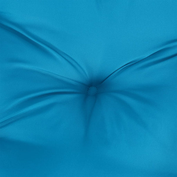 vidaXL Pallet Cushion Blue 60x40x12 cm Fabric