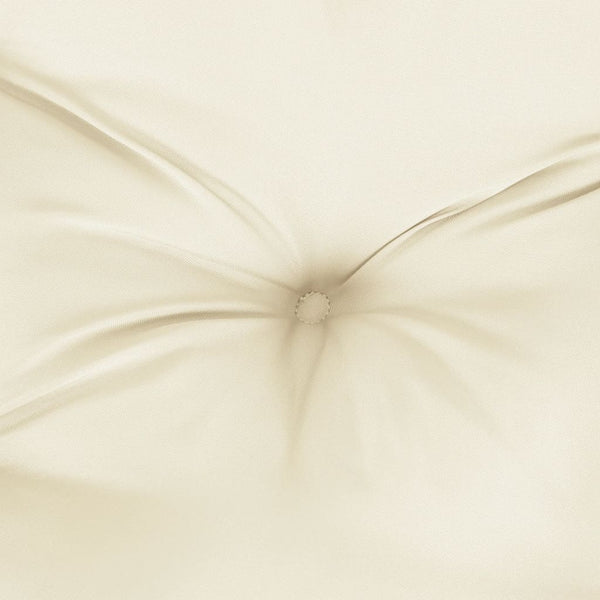 vidaXL Pallet Cushion Cream 70x40x12 cm Fabric